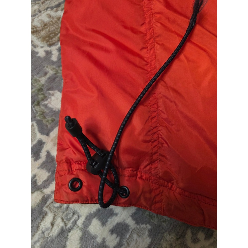 Vintage Gap Mens Puffer Vest Navy Blue Red Reversible Style Down Fill Large 2000 - Picture 12 of 13